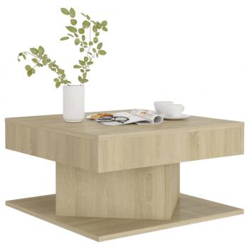 Couchtisch Sonoma-Eiche 57x57x30 cm Holzwerkstoff