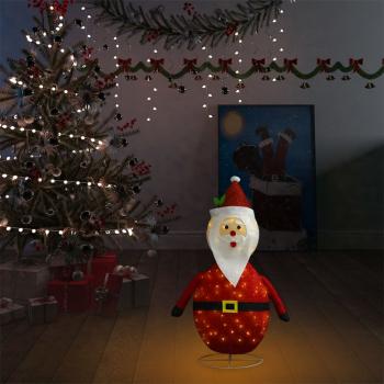 Weihnachtsdeko Weihnachtsmann LED Luxus-Gewebe 60 cm