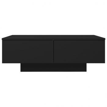 Couchtisch Schwarz 90x60x31 cm Holzwerkstoff