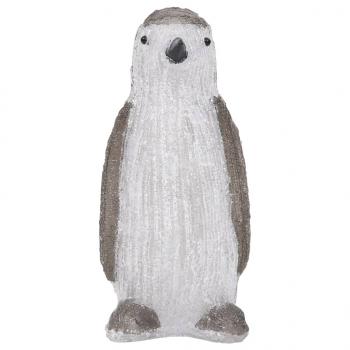 LED-Weihnachtsfigur Pinguin Acryl Indoor und Outdoor 30 cm