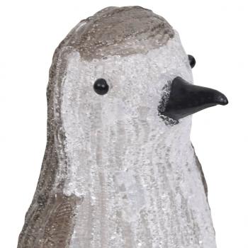 LED-Weihnachtsfigur Pinguin Acryl Indoor und Outdoor 30 cm