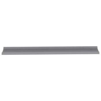 Wandregale 2 Stk. Grau 115x9x3 cm