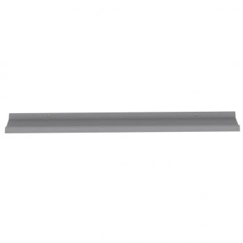 Wandregale 4 Stk. Grau 100x9x3 cm