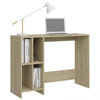 Computertisch Sonoma-Eiche 102,5x35x75 cm Holzwerkstoff