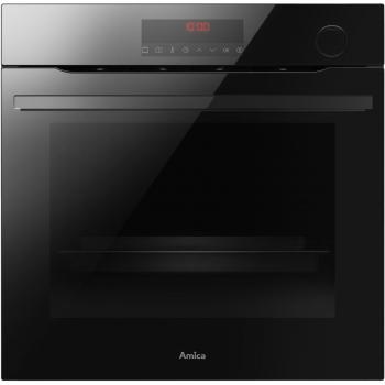 ARDEBO.de Amica EBSX 949 610 S EEK: A+ Injection-Steam Einbaubackofen, 60 cm breit, 77 L, Dampfgarer, Octa Timer, CoolDoor3, schwarz