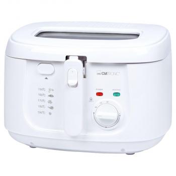 ARDEBO.de Clatronic FR 3771 Fritteuse, 2,5 L, 1800 W, stufenloser Thermostat, weiß (263963)