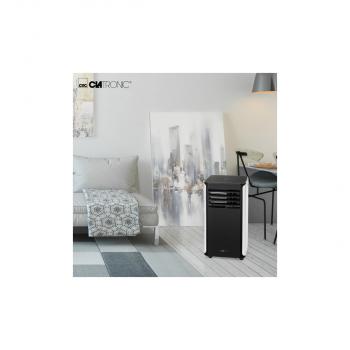 Clatronic CL 3716 Klimagerät, 1010W, WiFi, Fernbedienung, 400 m³/h, schwarz/weiß