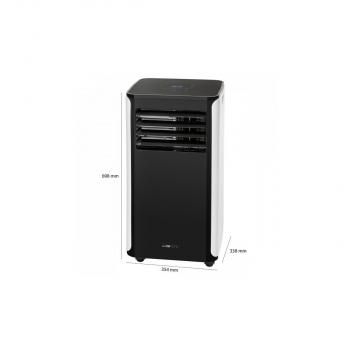 Clatronic CL 3716 Klimagerät, 1010W, WiFi, Fernbedienung, 400 m³/h, schwarz/weiß