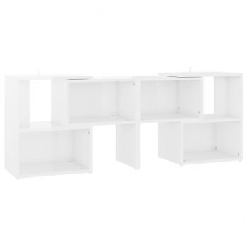 TV-Schrank Hochglanz-Weiß 104x30x52cm Holzwerkstoff