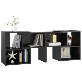 TV-Schrank Hochglanz-Schwarz 104x30x52cm Holzwerkstoff