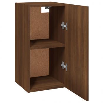 8-tlg. TV-Schrank-Set Braun Eichen-Optik Holzwerkstoff