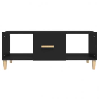 Couchtisch Schwarz 102x50x40 cm Holzwerkstoff