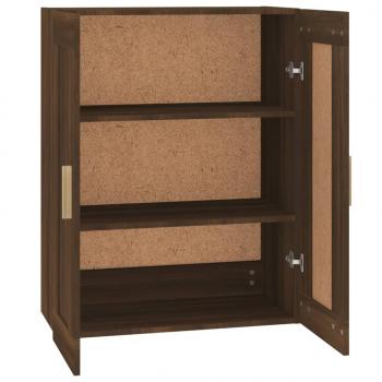 Wandschrank Braun Eichen-Optik 69,5x32,5x90 cm Holzwerkstoff