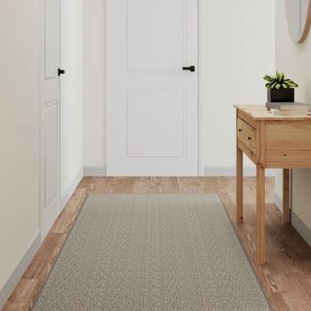 ARDEBO.de - Teppichläufer Sisal-Optik Taupe 80x250 cm