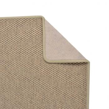 Teppichläufer Sisal-Optik Sandfarben 50x150 cm