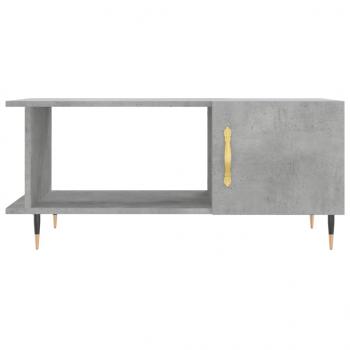 Couchtisch Betongrau 90x50x40 cm Holzwerkstoff