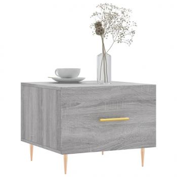 Couchtisch Grau Sonoma 50x50x40 cm Holzwerkstoff