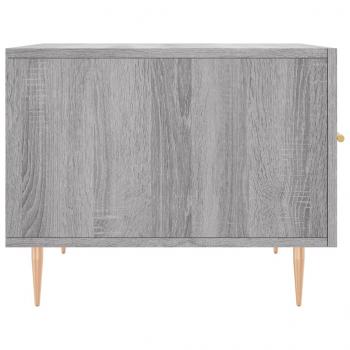 Couchtisch Grau Sonoma 50x50x40 cm Holzwerkstoff