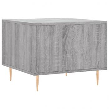 Couchtisch Grau Sonoma 50x50x40 cm Holzwerkstoff