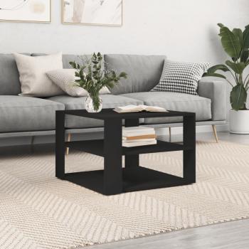 ARDEBO.de - Couchtisch Schwarz 59,5x59,5x40 cm Holzwerkstoff