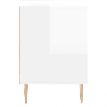 TV-Schrank Hochglanz-Weiß 150x30x44,5 cm Holzwerkstoff