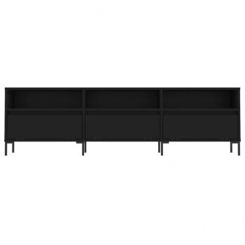 TV-Schrank Schwarz 150x30x44,5 cm Holzwerkstoff