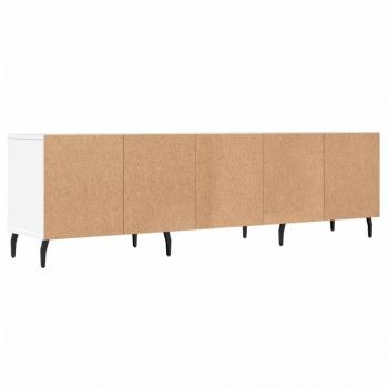 TV-Schrank Weiß 150x30x44,5 cm Holzwerkstoff