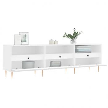 TV-Schrank Weiß 150x30x44,5 cm Holzwerkstoff