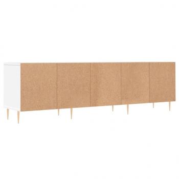 TV-Schrank Weiß 150x30x44,5 cm Holzwerkstoff