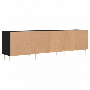 TV-Schrank Schwarz 150x30x44,5 cm Holzwerkstoff