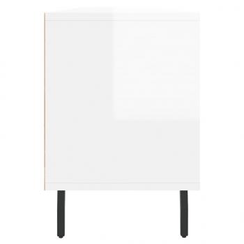 TV-Schrank Hochglanz-Weiß 150x30x44,5 cm Holzwerkstoff