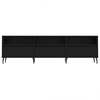 TV-Schrank Schwarz 150x30x44,5 cm Holzwerkstoff