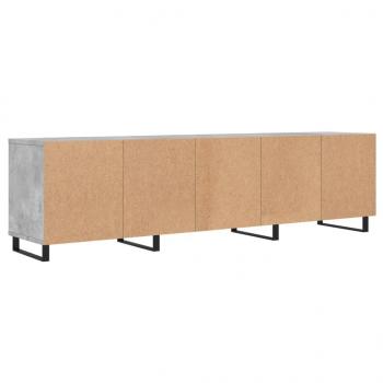 TV-Schrank Betongrau 150x30x44,5 cm Holzwerkstoff