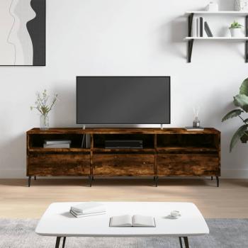 ARDEBO.de - TV-Schrank Räuchereiche 150x30x44,5 cm Holzwerkstoff