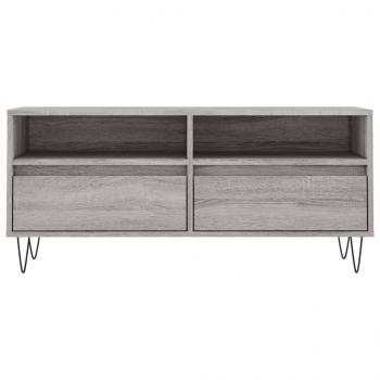 TV-Schrank Grau Sonoma 100x34,5x44,5 cm Holzwerkstoff