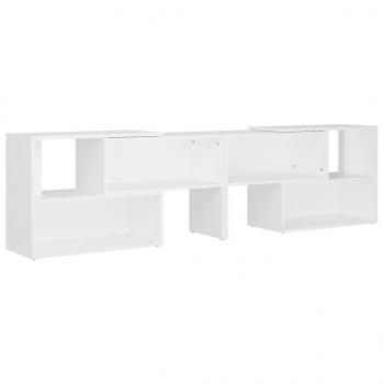 TV-Schrank Weiß 149x30x52 cm Holzwerkstoff