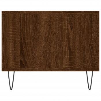 Couchtisch Braun Eichen-Optik 102x50x40 cm Holzwerkstoff