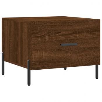 Couchtisch Braun Eichen-Optik 50x50x40 cm Holzwerkstoff