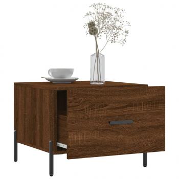 Couchtisch Braun Eichen-Optik 50x50x40 cm Holzwerkstoff