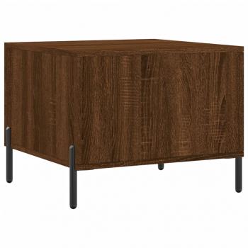 Couchtisch Braun Eichen-Optik 50x50x40 cm Holzwerkstoff