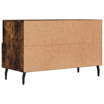 TV-Schrank Räuchereiche 80x36x50 cm Holzwerkstoff