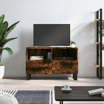 ARDEBO.de - TV-Schrank Räuchereiche 80x36x50 cm Holzwerkstoff