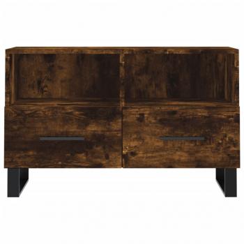 TV-Schrank Räuchereiche 80x36x50 cm Holzwerkstoff