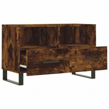 TV-Schrank Räuchereiche 80x36x50 cm Holzwerkstoff