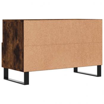 TV-Schrank Räuchereiche 80x36x50 cm Holzwerkstoff