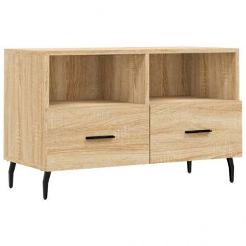 TV-Schrank Sonoma-Eiche 80x36x50 cm Holzwerkstoff