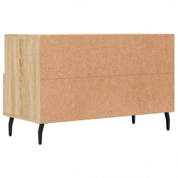 TV-Schrank Sonoma-Eiche 80x36x50 cm Holzwerkstoff