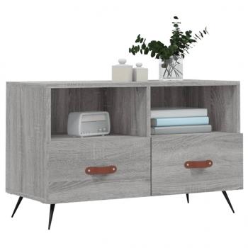 TV-Schrank Grau Sonoma 80x36x50 cm Holzwerkstoff