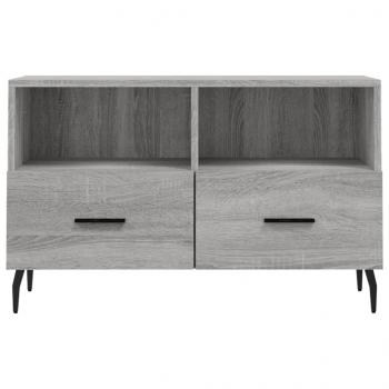 TV-Schrank Grau Sonoma 80x36x50 cm Holzwerkstoff