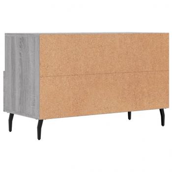 TV-Schrank Grau Sonoma 80x36x50 cm Holzwerkstoff